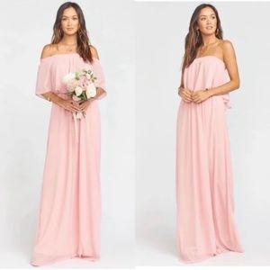 Show Me Your Mumu Hacienda Maxi Rosebud Chiffon XL Never Worn